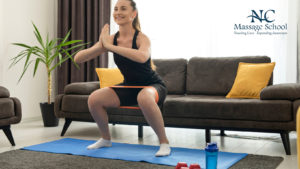build muscle as massage therapist