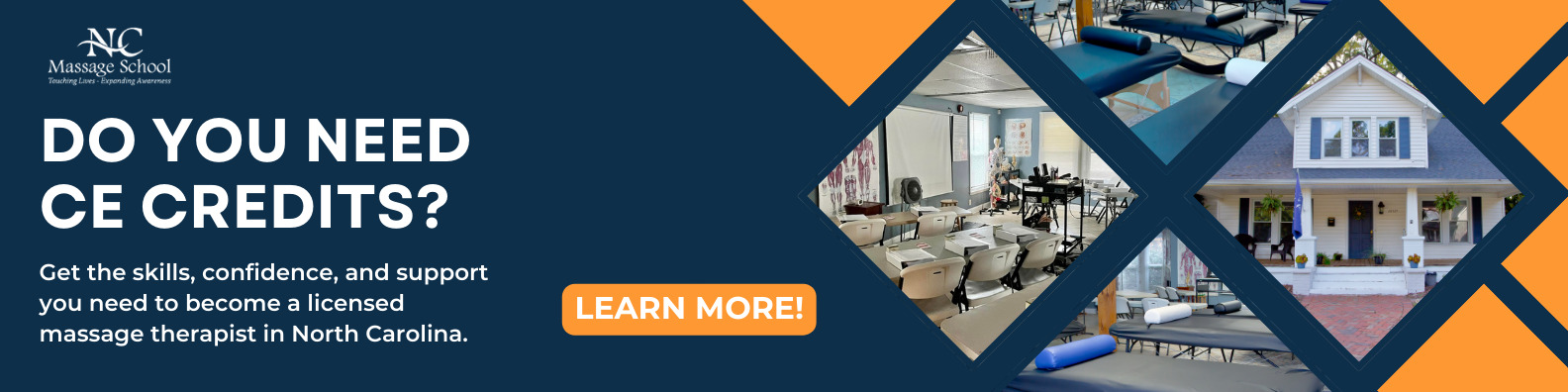 best place to take ce courses massage therapy